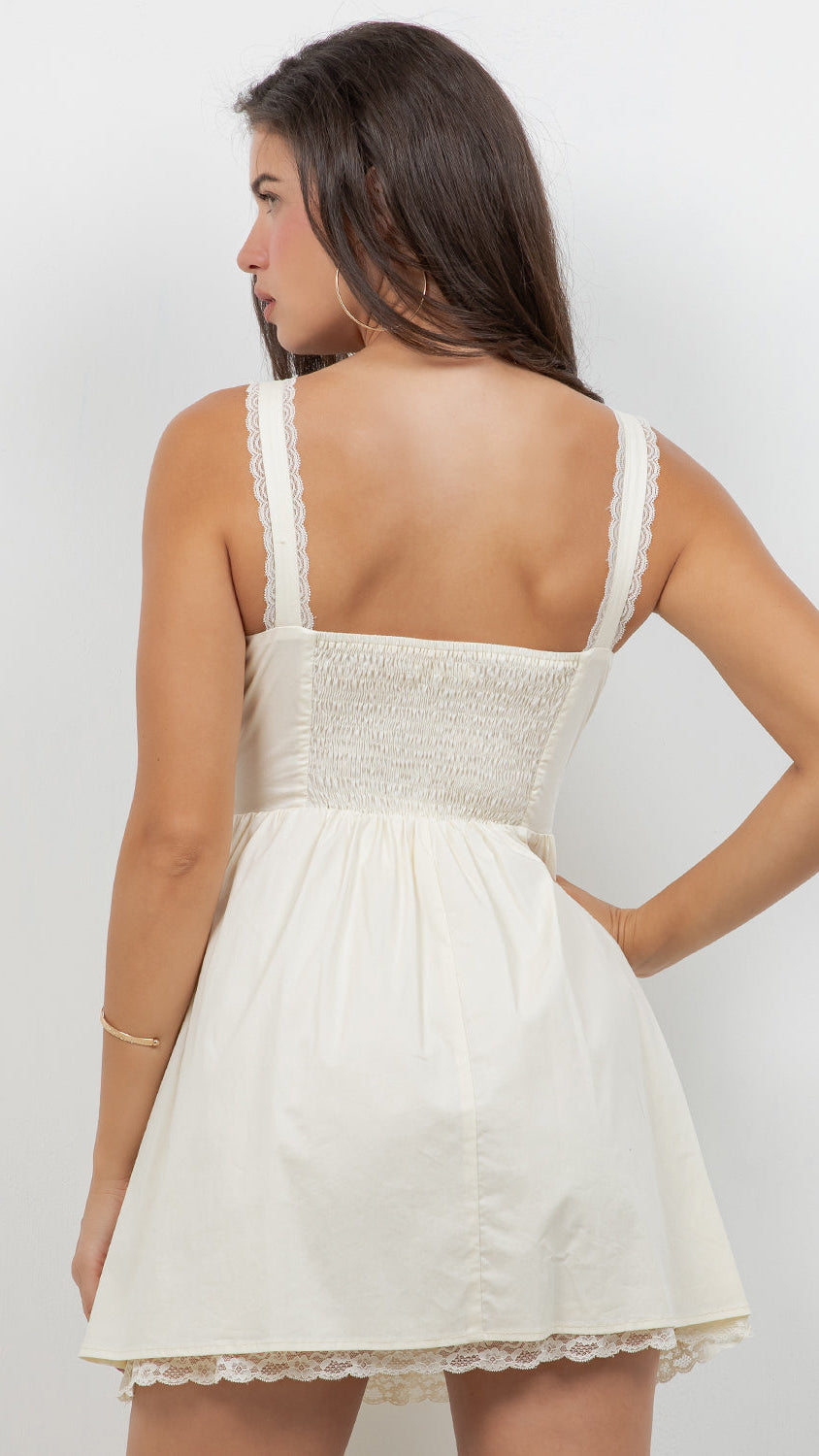 Macie Milkmaid Dress