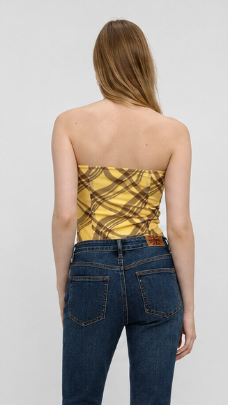 Clueless Plaid Bodysuit