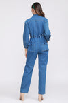 Amber Denim Jumpsuit