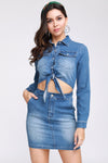 Lily Denim Dress