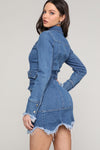 Ann Denim Dress