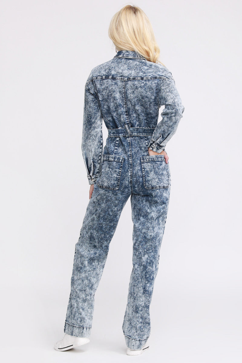 Britt Denim Jumpsuit