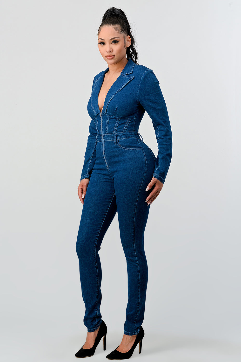 Dianna Denim Jumpsuit