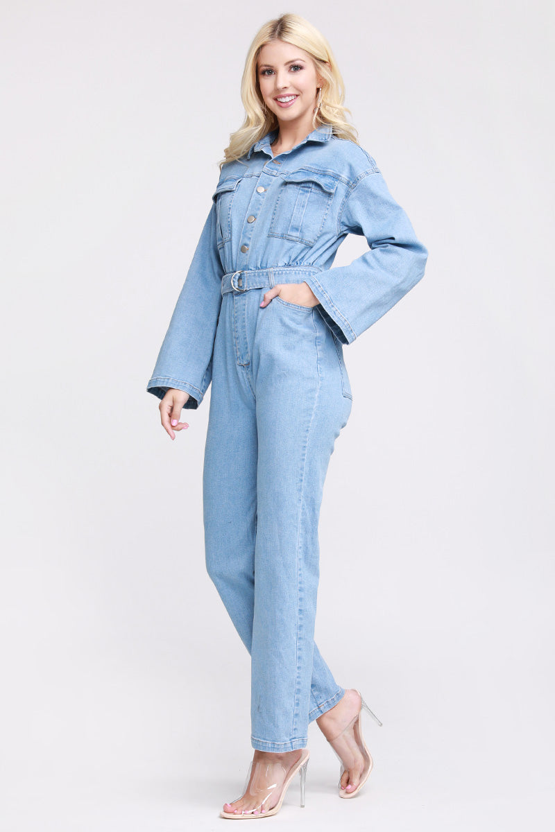 Courtney Denim Jumpsuit