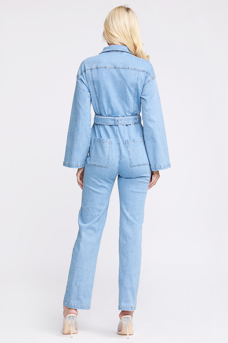 Courtney Denim Jumpsuit