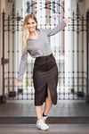 Cargo pencil skirt