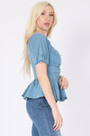 Amy Puff Sleeve Top