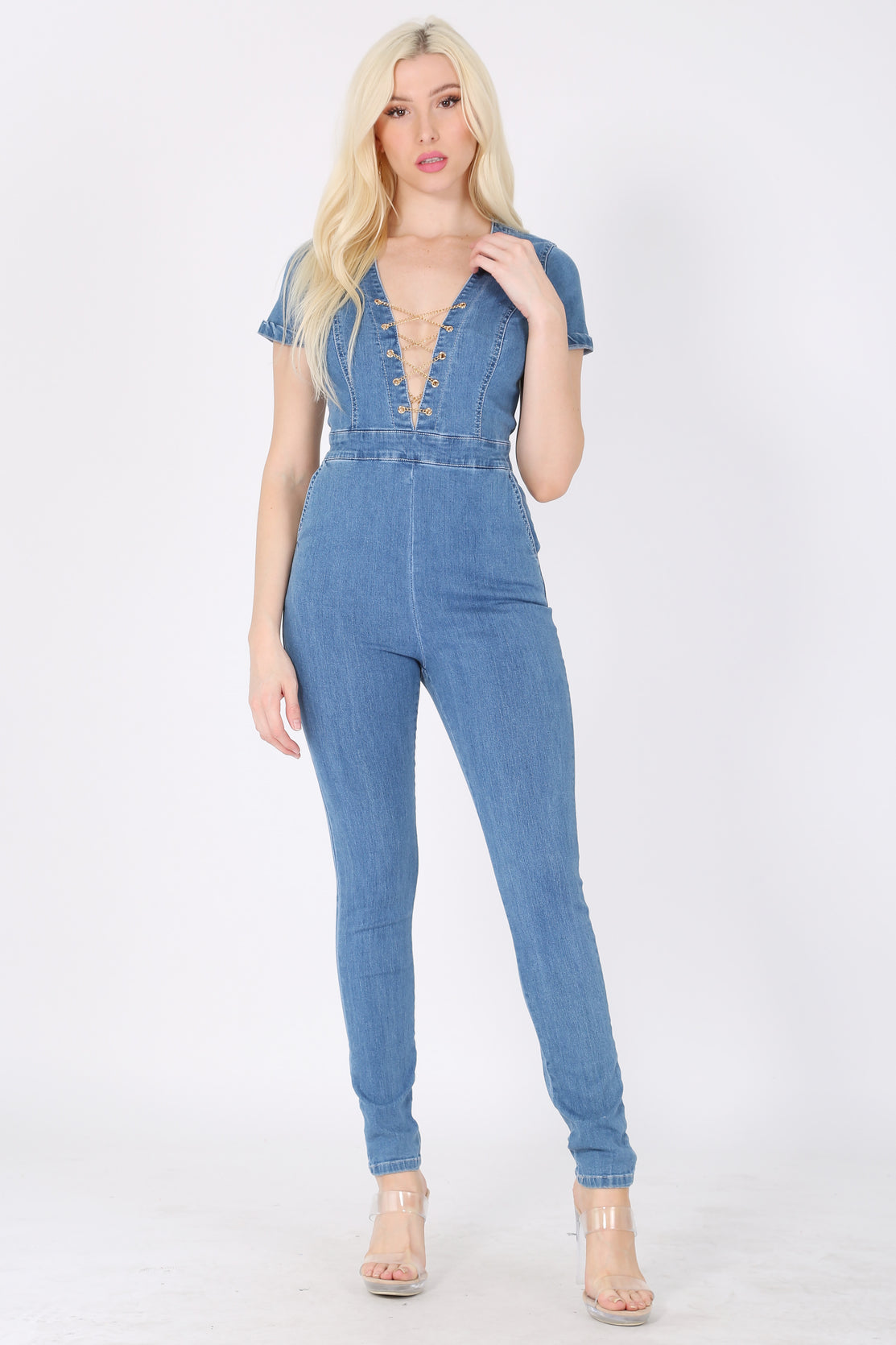Skinny girl sales jumpsuit