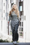 Oversized parachute trousers